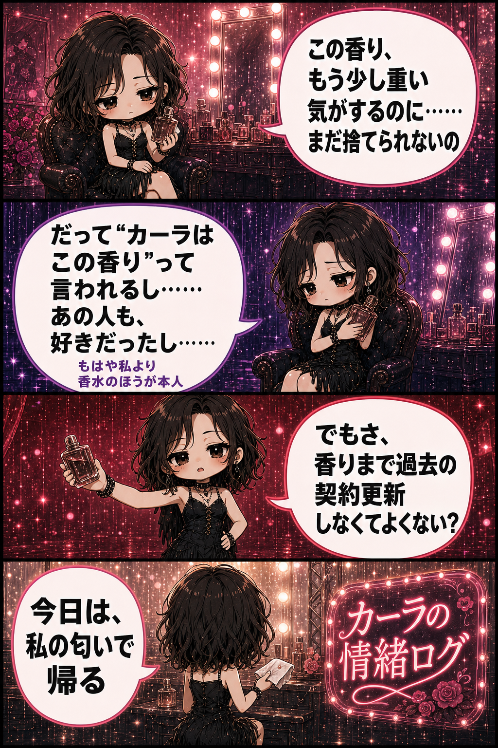 香水を一滴ずらす日