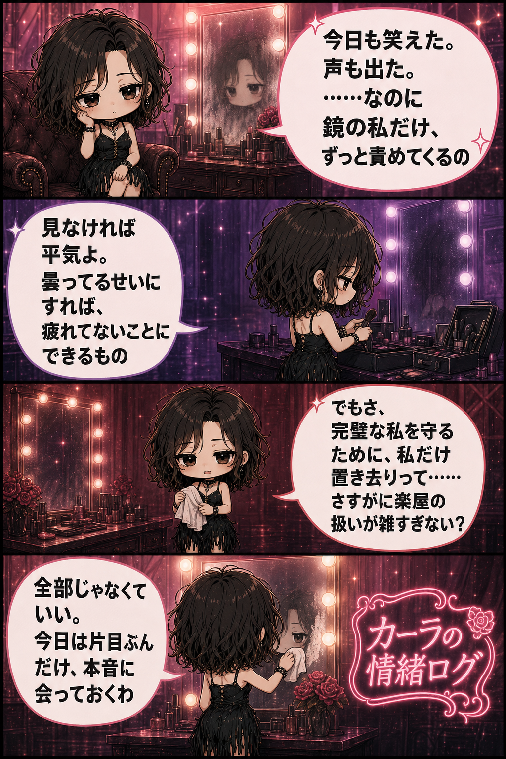 鏡をひと拭きする日
