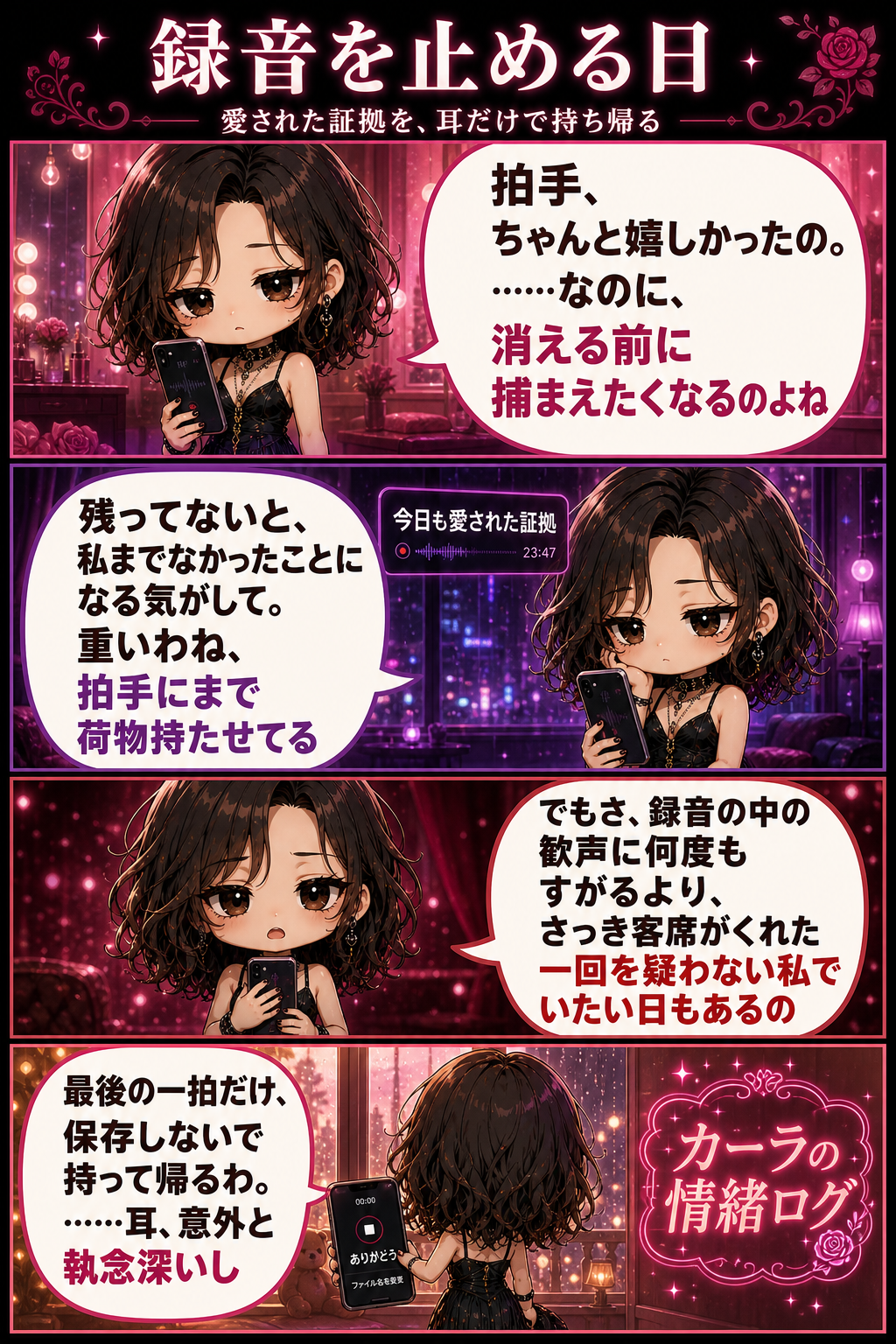 録音を止める日