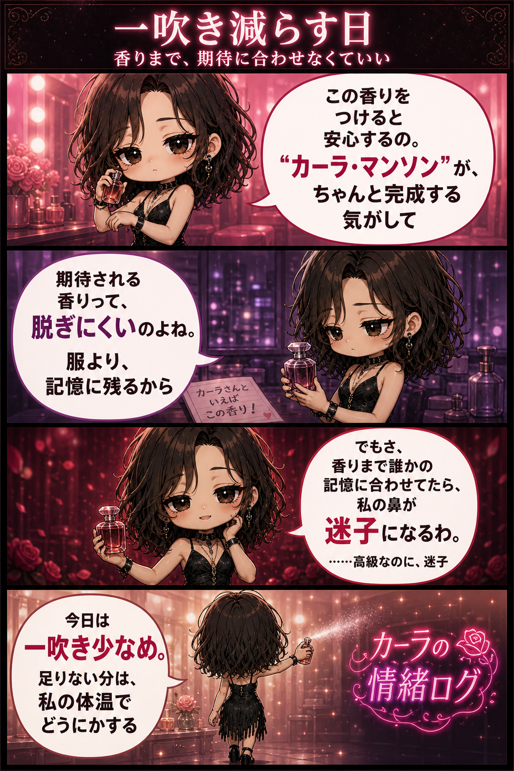 一吹き減らす日