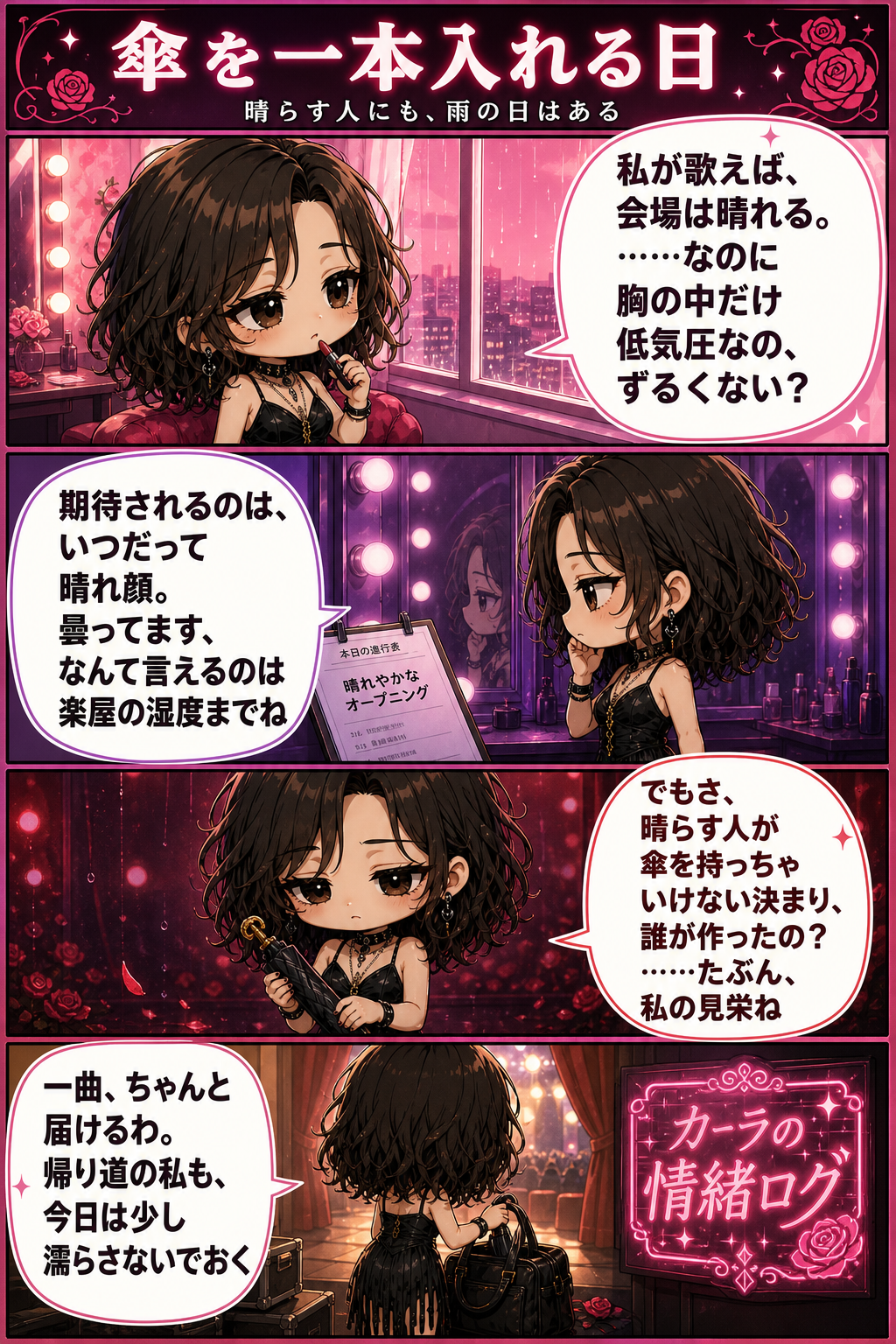 傘を一本入れる日