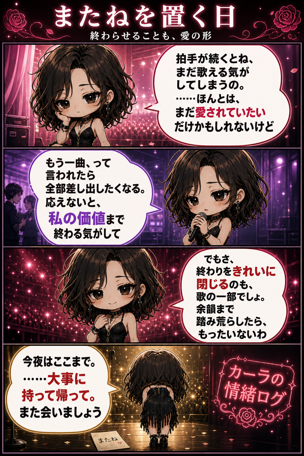 またねを置く日