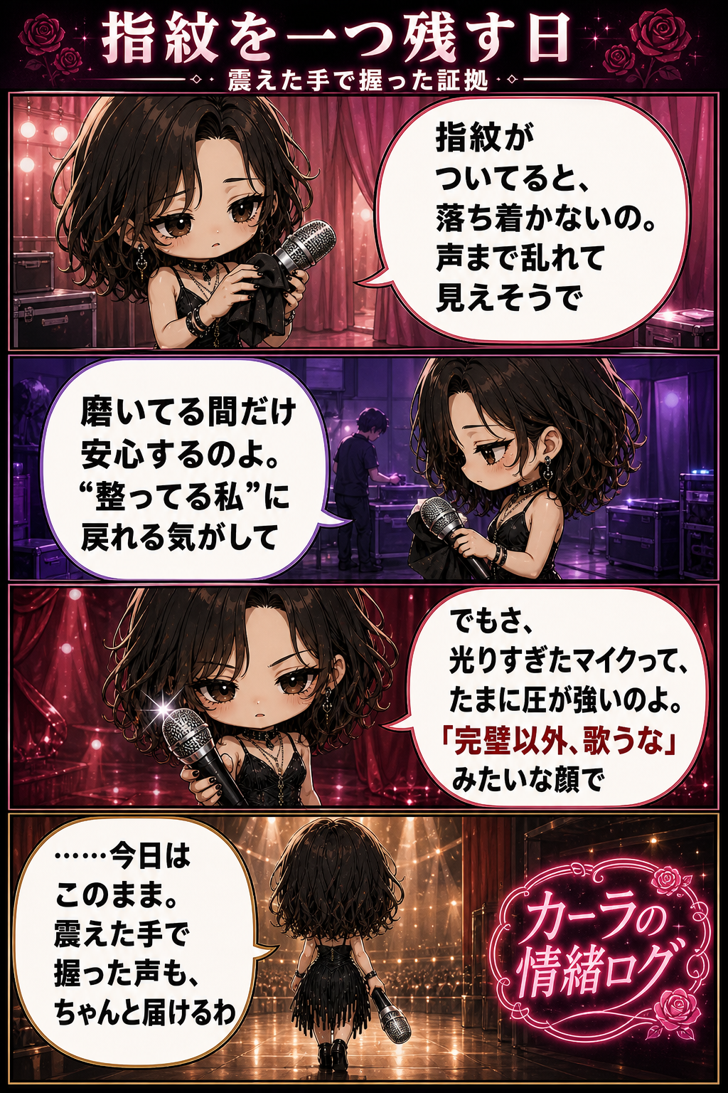 指紋を一つ残す日