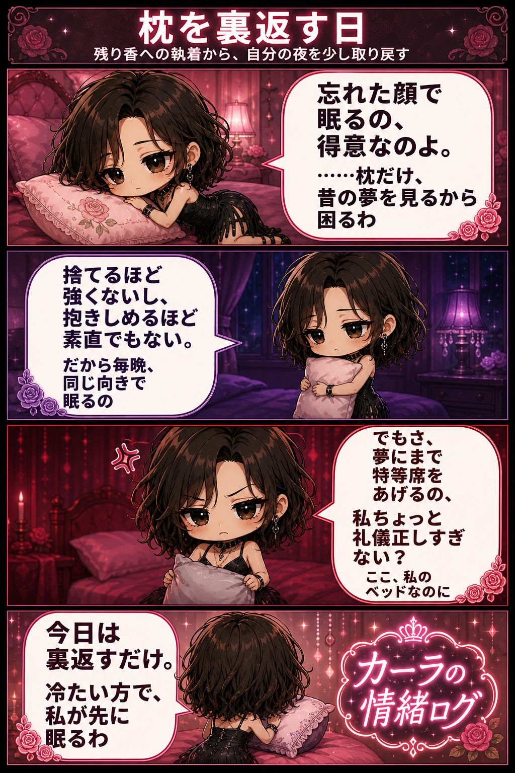 枕を裏返す日