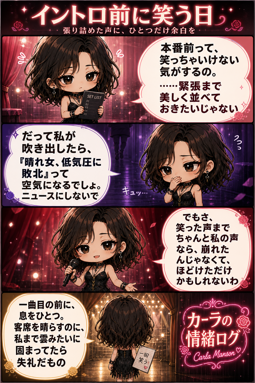 イントロ前に笑う日