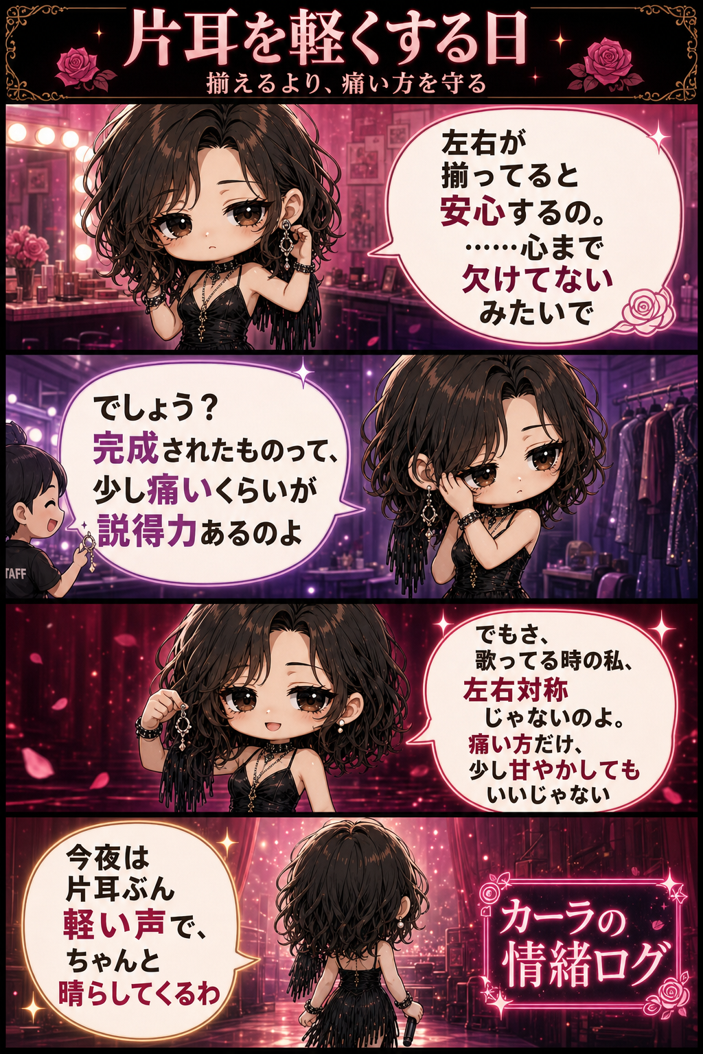 片耳を軽くする日