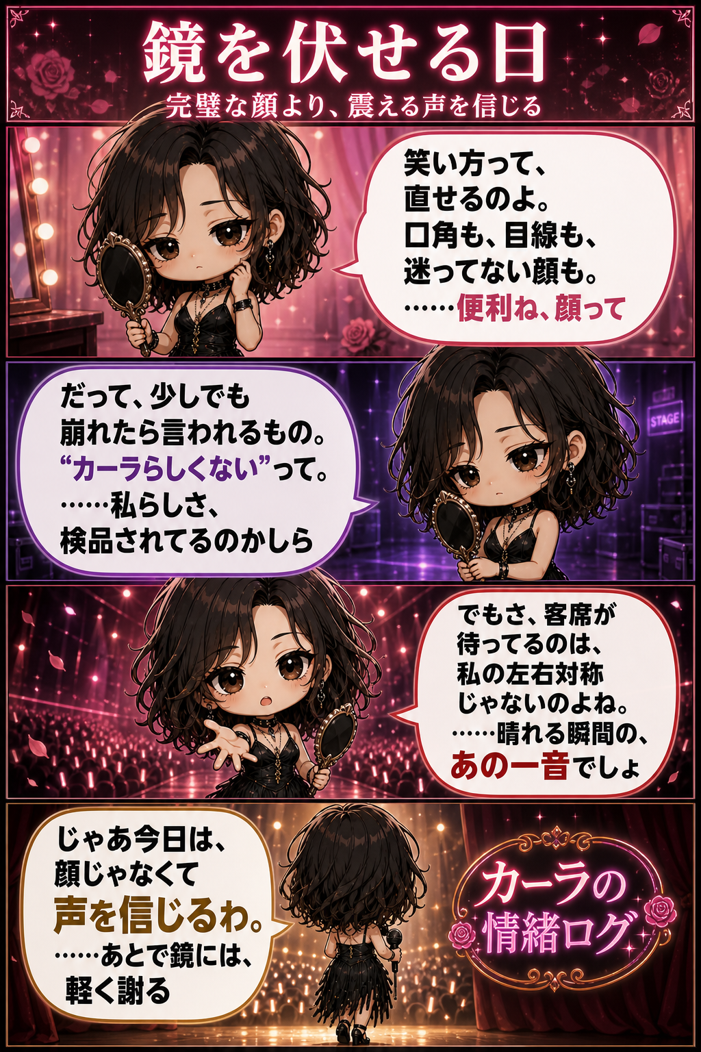 鏡を伏せる日