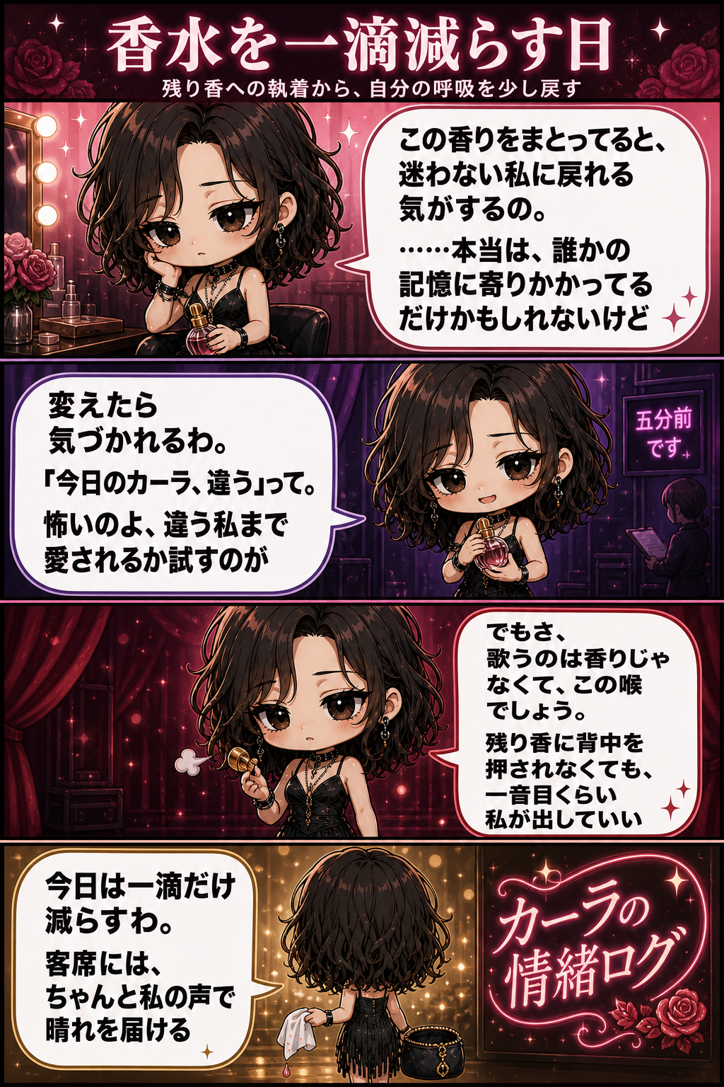香水を一滴減らす日