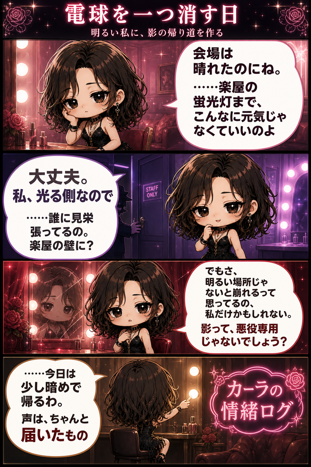 電球を一つ消す日